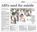 ARVs used for suicide
