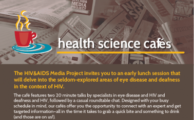 Ears, eyes & HIV - Health science cafe